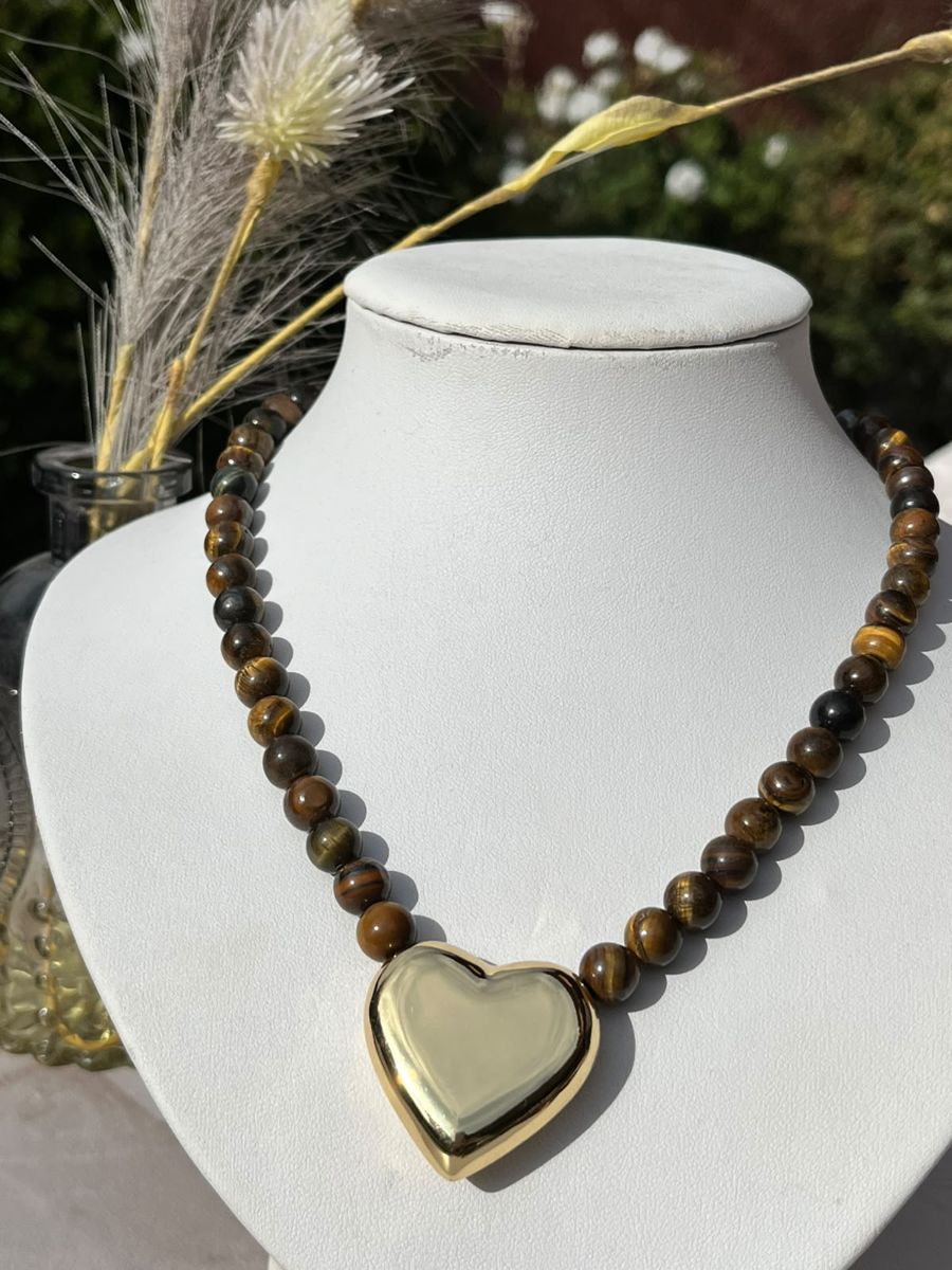 Collar Corazón Dorado